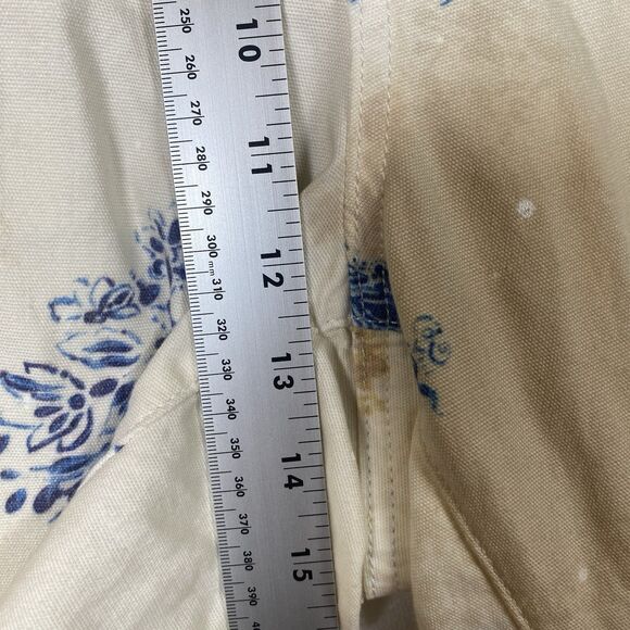 Pilcro Printed Painter Chore Pants Button Fly – Size 32 - Picture 12 of 13
